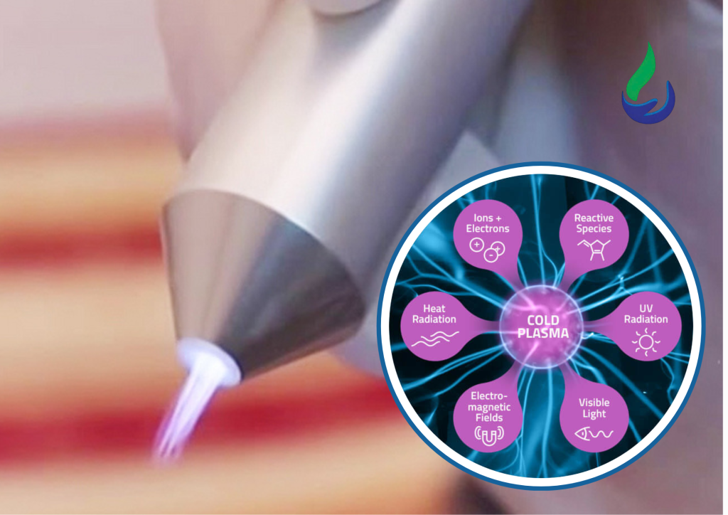 Công nghệ plasma lạnh là trạng thái ion hóa của khí ở nhiệt độ thấp, chứa nhiều thành phần hoạt tính sinh học với thành phần này có khả năng phá vỡ cấu trúc của vi khuẩn 