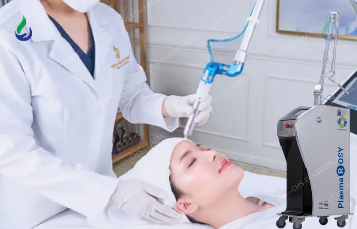 Trong thực tế, plasma lạnh phun xăm có thể được ứng dụng trong:chăm sóc da sau phun mày, phục hồi môi sau phun môi..vv